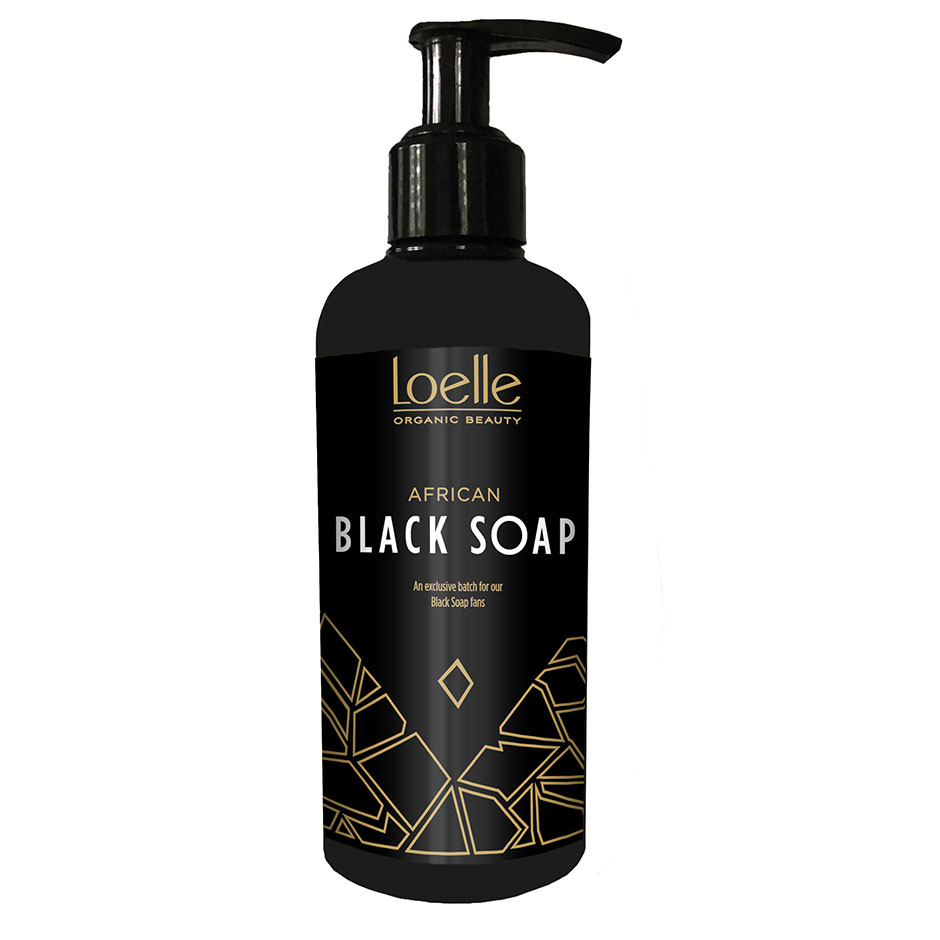 Loelle African Black Soap Hair & Body 250 ml