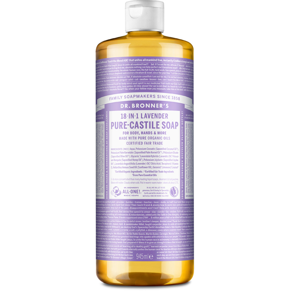 Pure Castile Liquid Soap Lavender