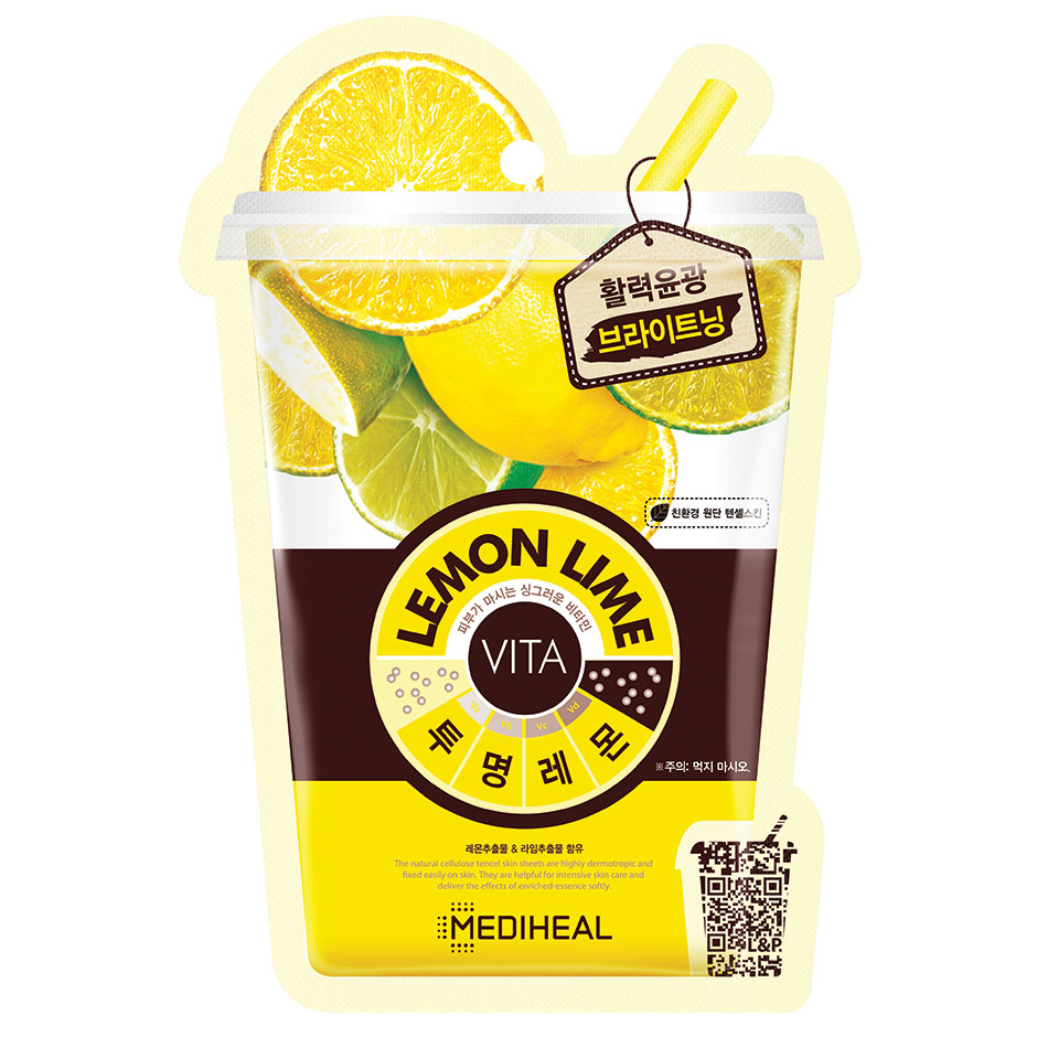 Lemonlime Vita Mask, 25 ml Mediheal Ansiktsmask