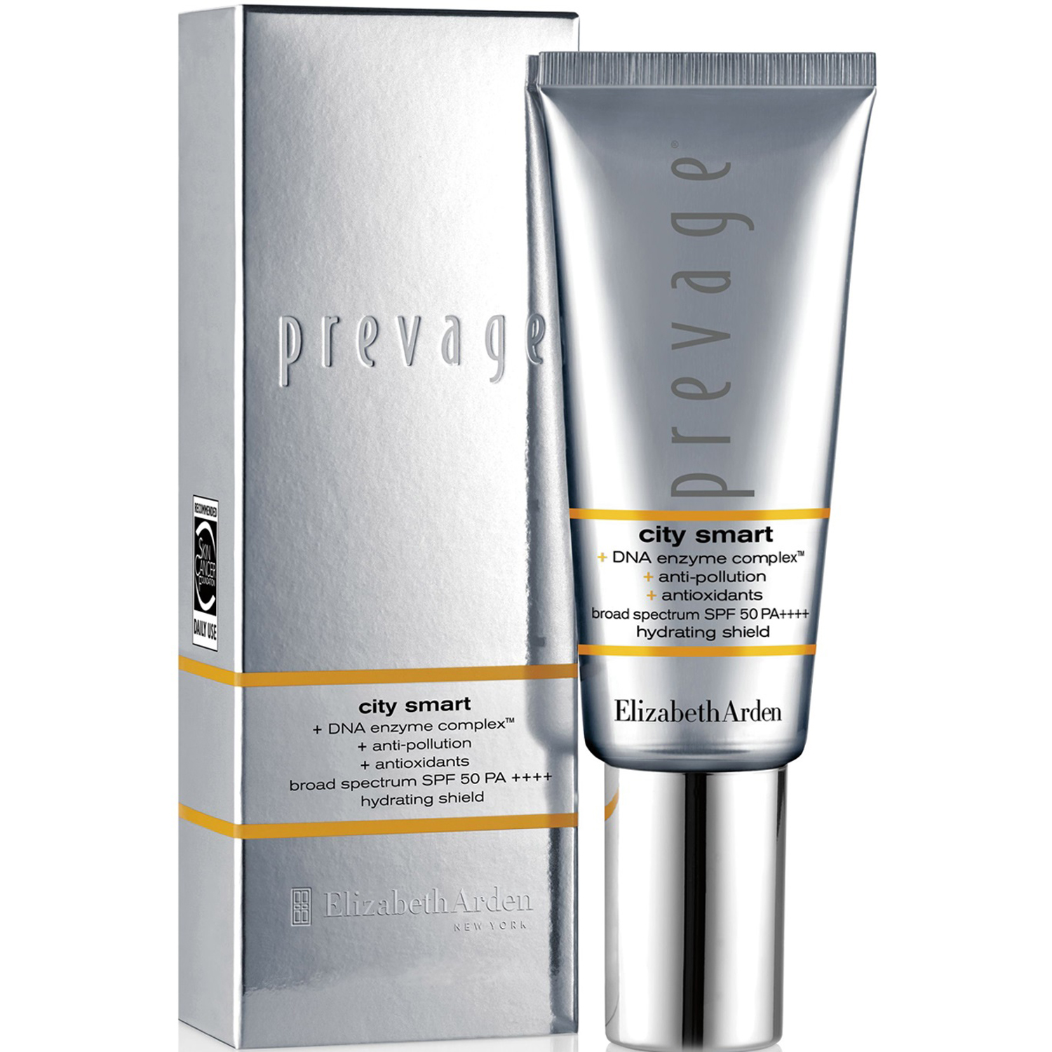 Elizabeth Arden Prevage City Smart with DNA Repair Complex, City Smart Broad Spectrum SPF 50 Hydrating Shield 40 Elizabeth Arden Dagkräm