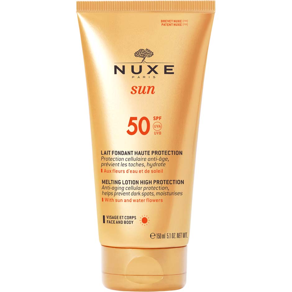 Nuxe Sun Melting Lotion High Prot SPF 50 150 ml