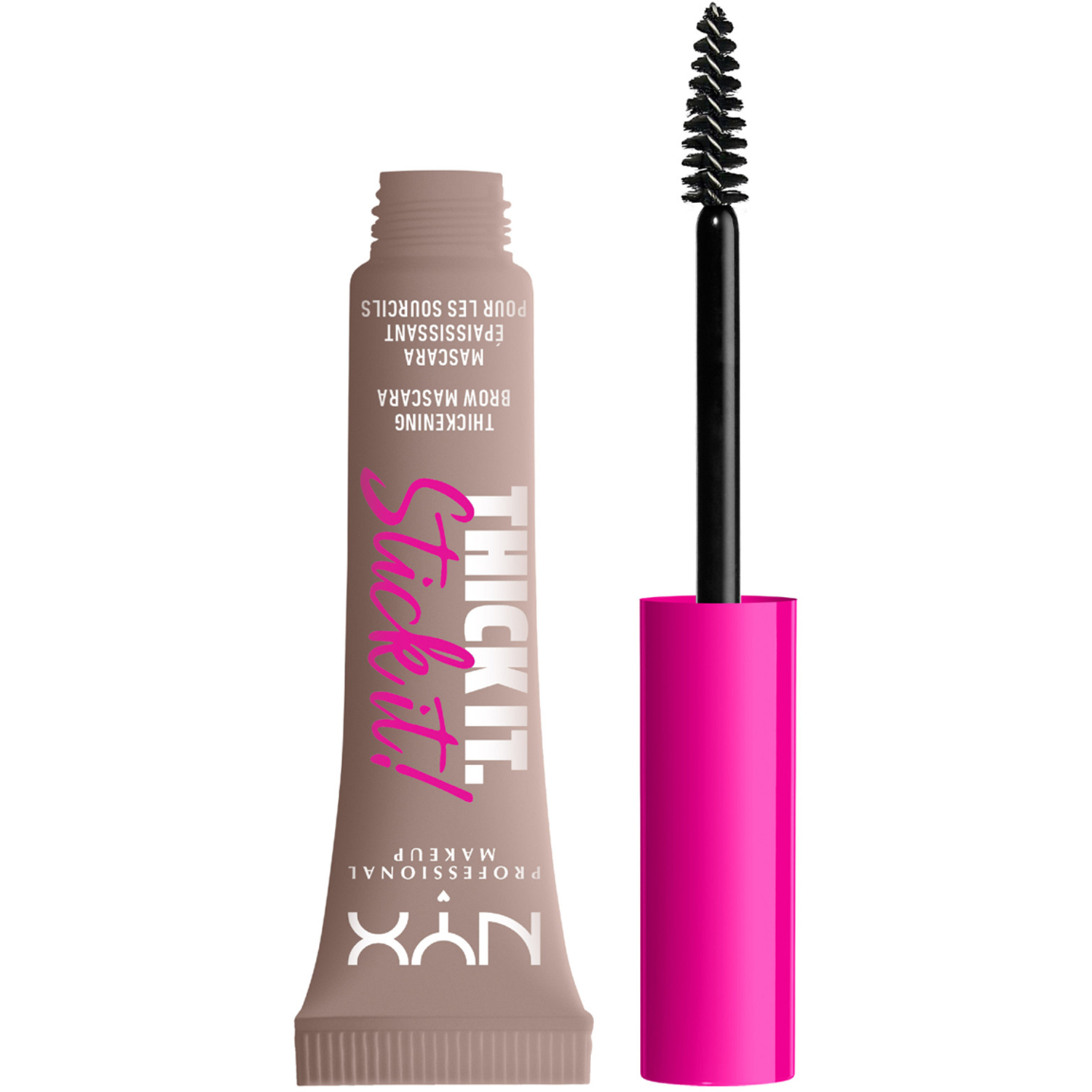 Thick it. Stick it! Brow Mascara