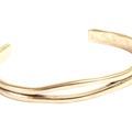 Sculptured Hoops Bracelet Cuff