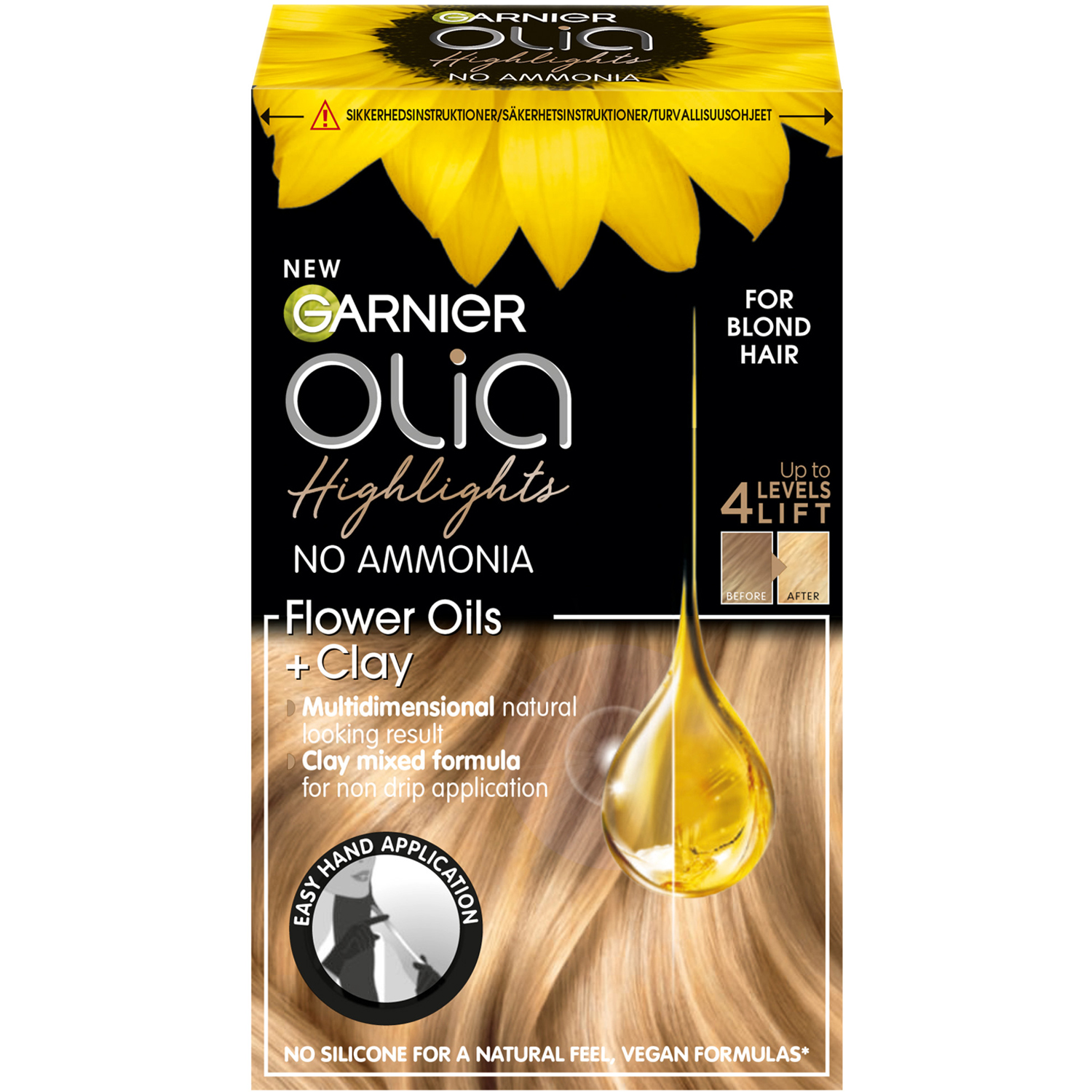 Olia 1.0 Night Black,  Garnier Färg