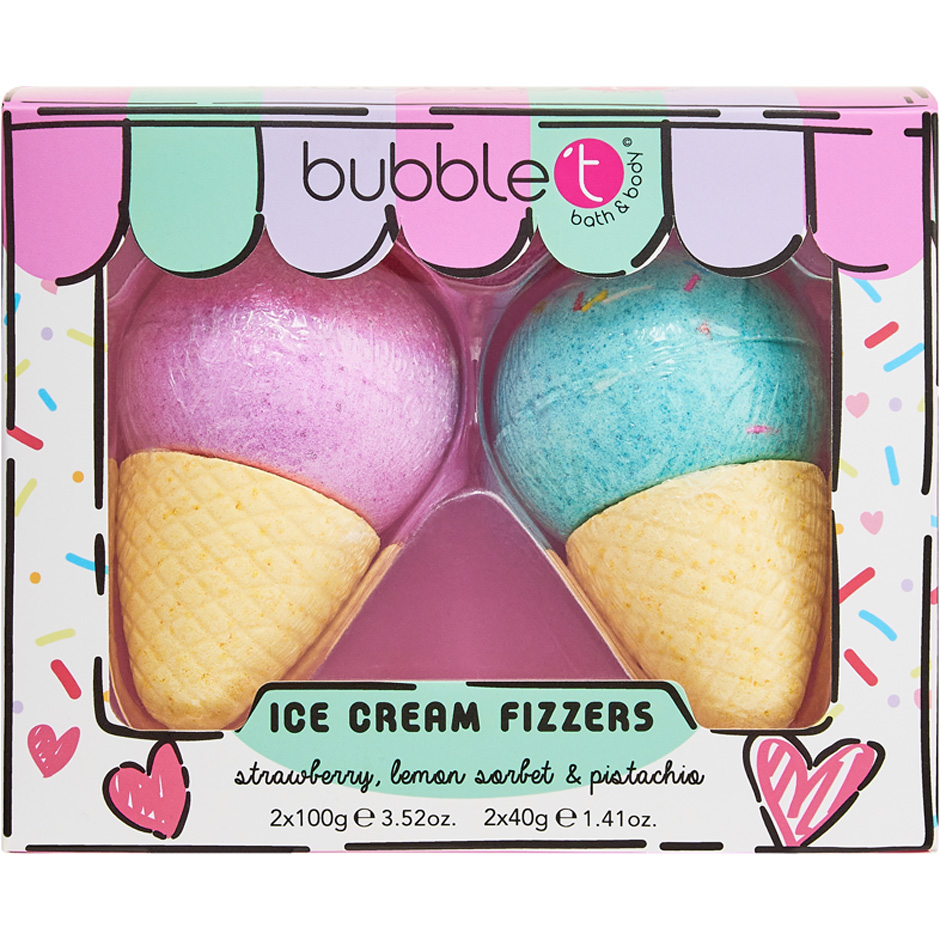 Cartoon Ice Cream Bath Fizzer Set