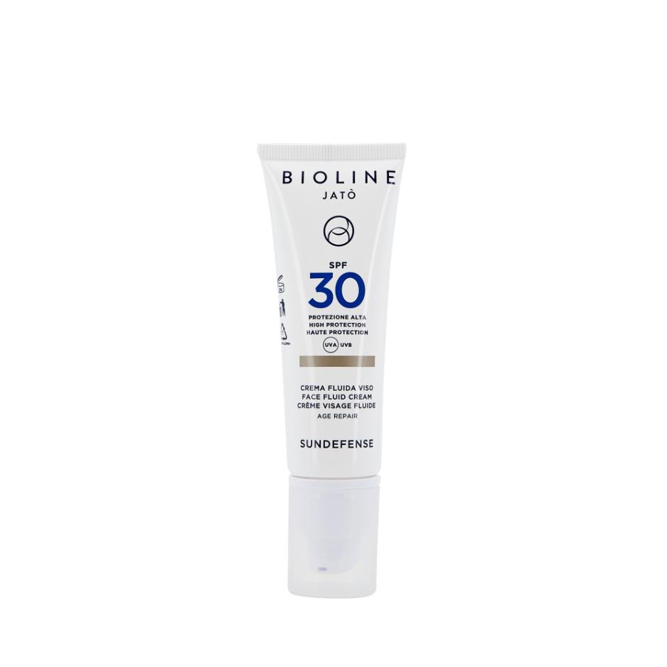 High Protection Face Fluid Cream Age Repair SPF30