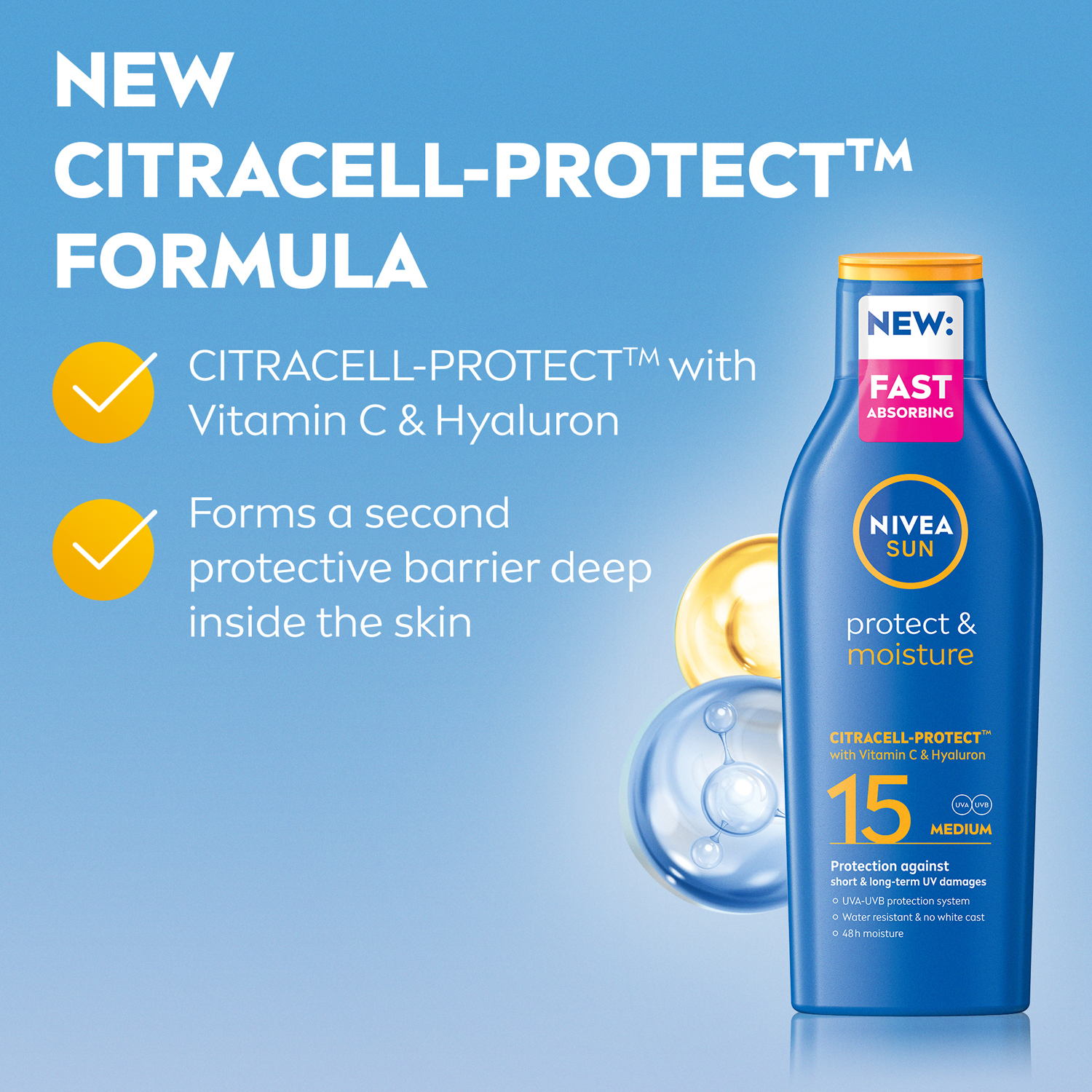 Protect & Moisture Sun Lotion SPF15