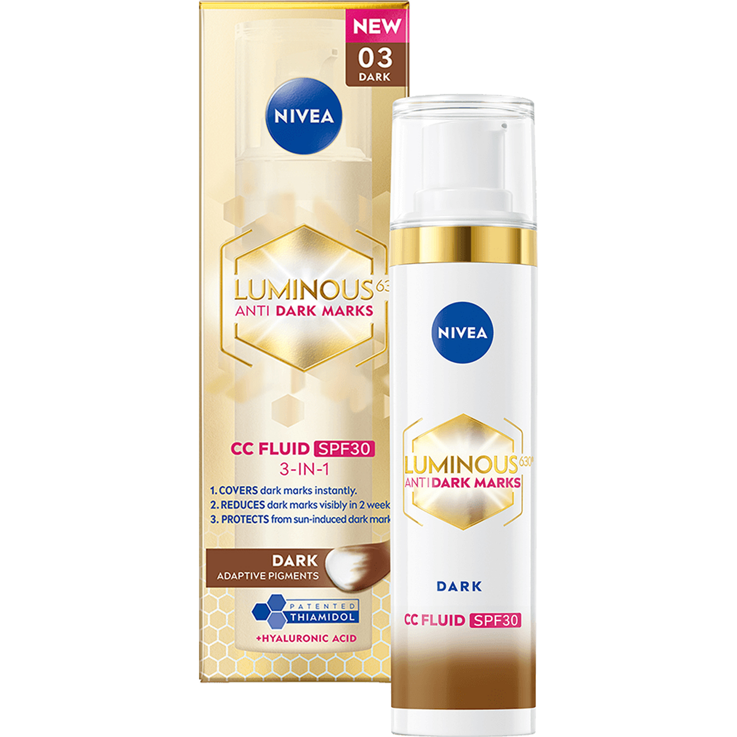 Luminous 630 Anti Dark-Spot CC Fluid 3-in-1 Dark SPF30