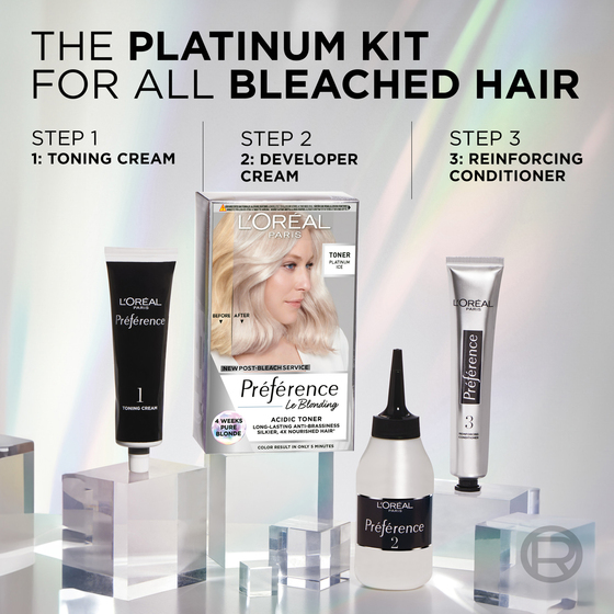 Préférence Le Blonding Toner Platinum Ice