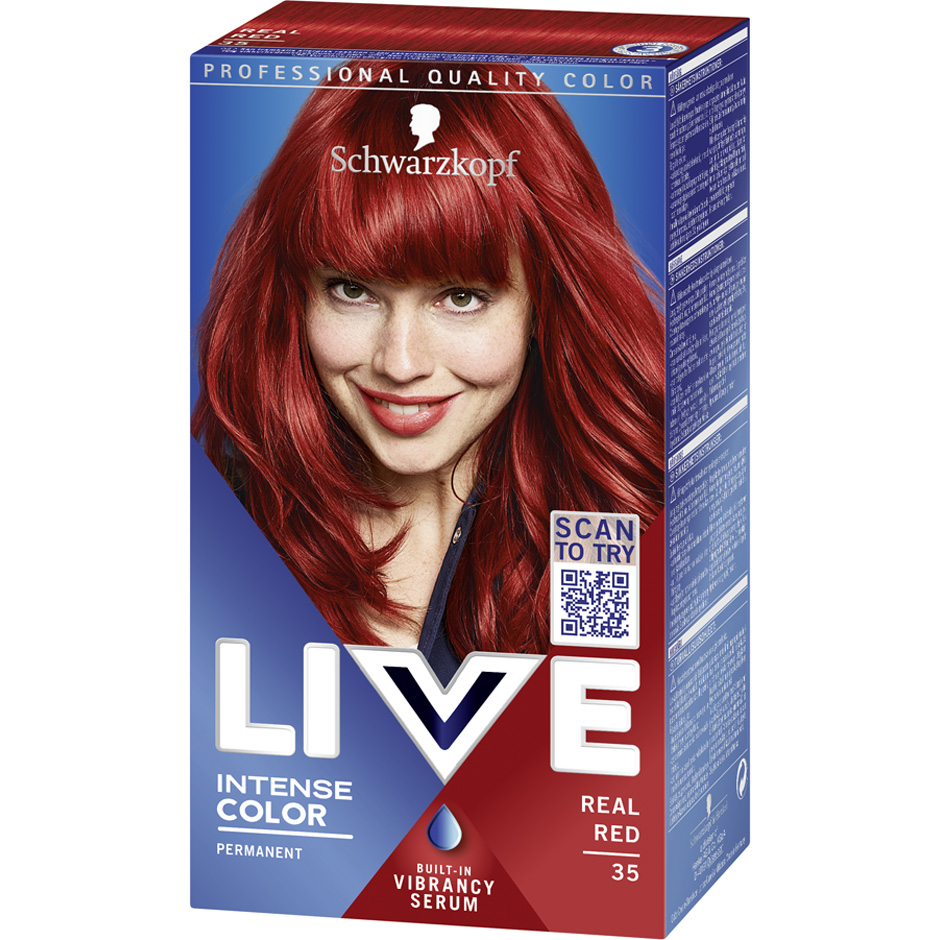 Köp Schwarzkopf Live Color XXL, 35 Real Red, 35 Real Red Schwarzkopf Färg fraktfritt