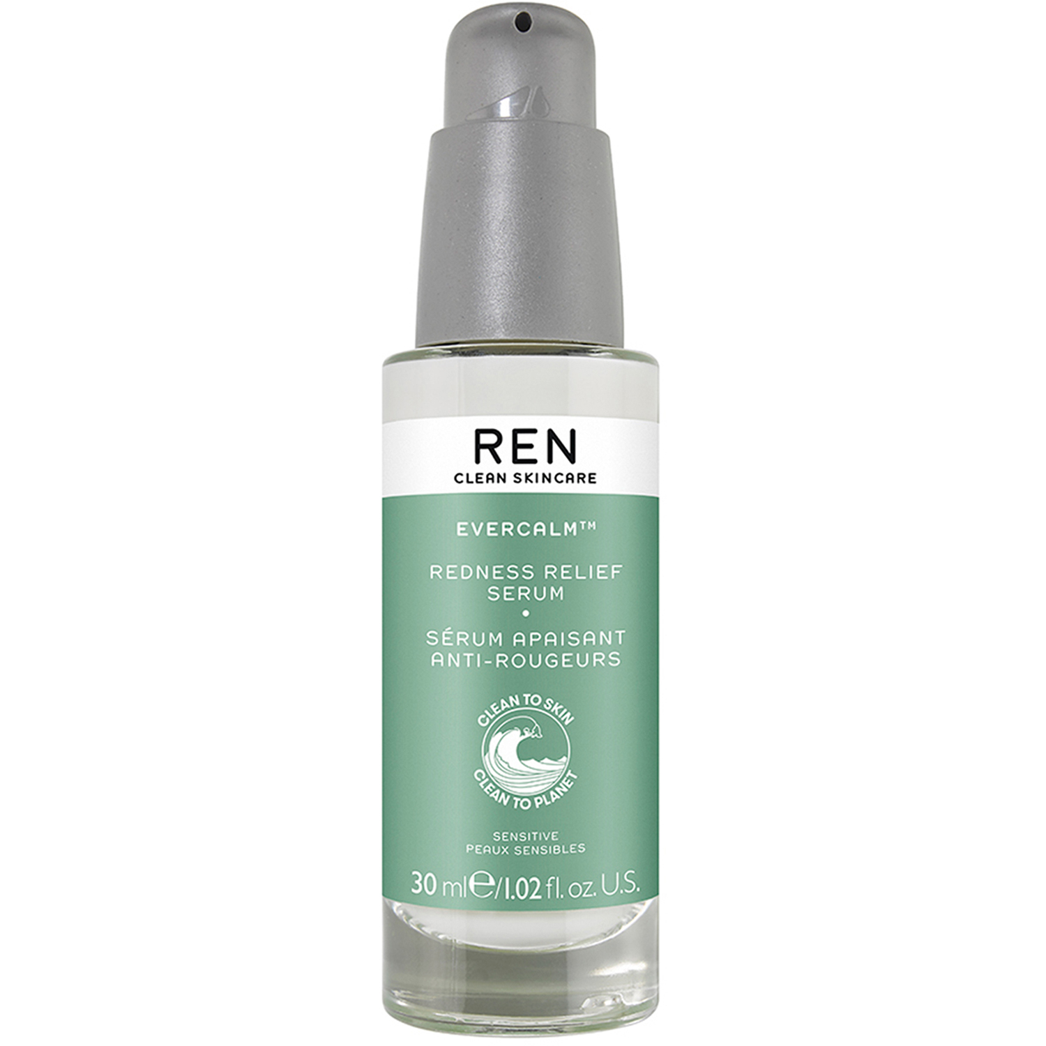 Evercalm Redness Relief Serum, 30 ml REN Serum & Ansiktsolja