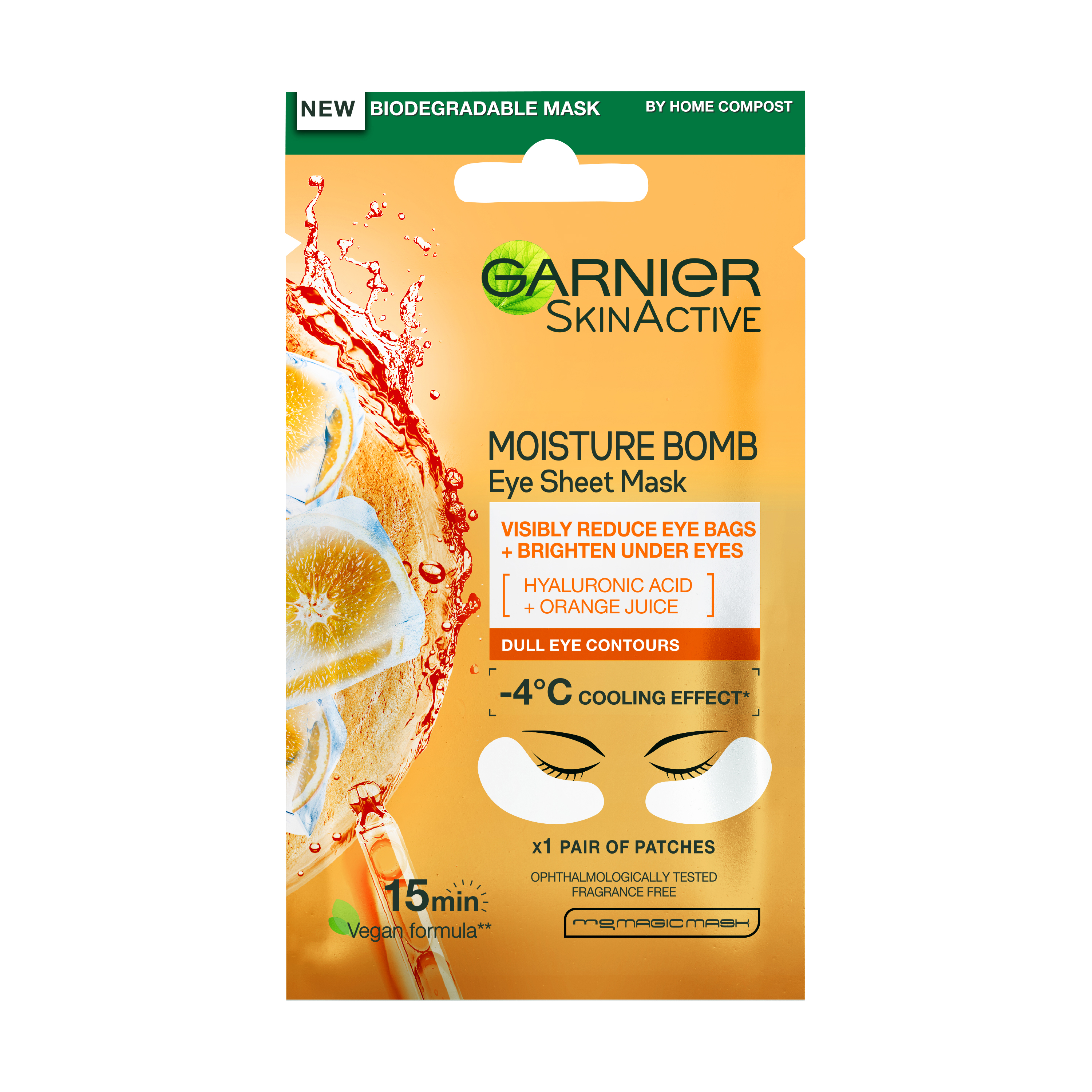 Garnier SkinActive Moisture Bomb Eye Tissue Mask