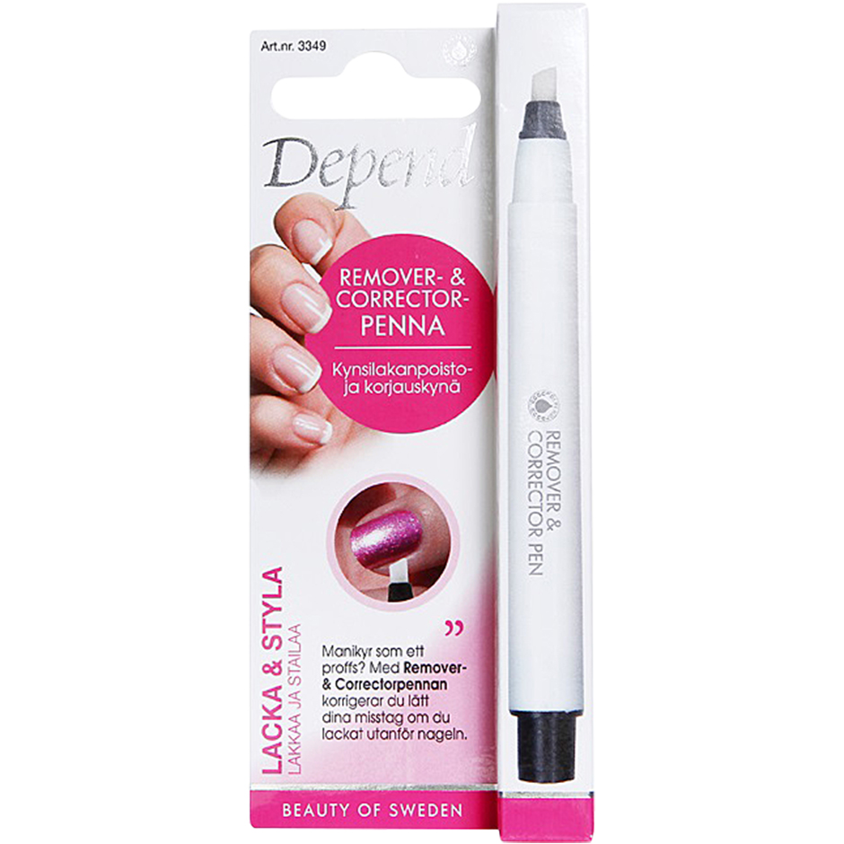 Köp Remover- & Corrector Pen,  Depend Nagelvård fraktfritt