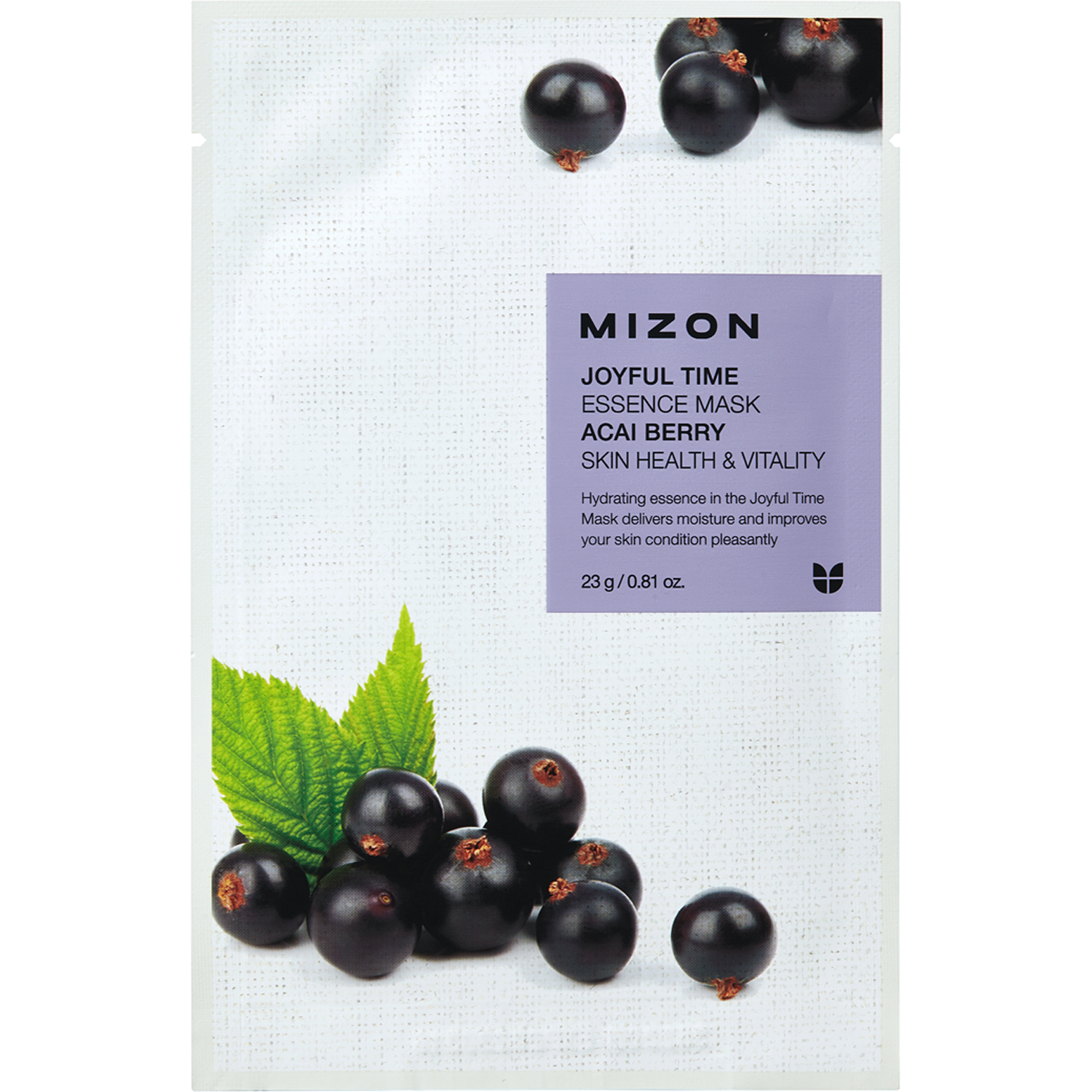 Mizon Joyful Time Essence Mask [Acaiberry] - 23 g