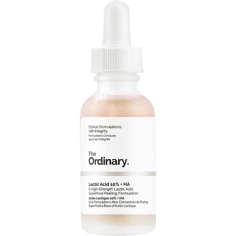 The Ordinary Lactic Acid 10% + HA 2%, 30 ml The Ordinary Peeling & Ansiktsskrubb