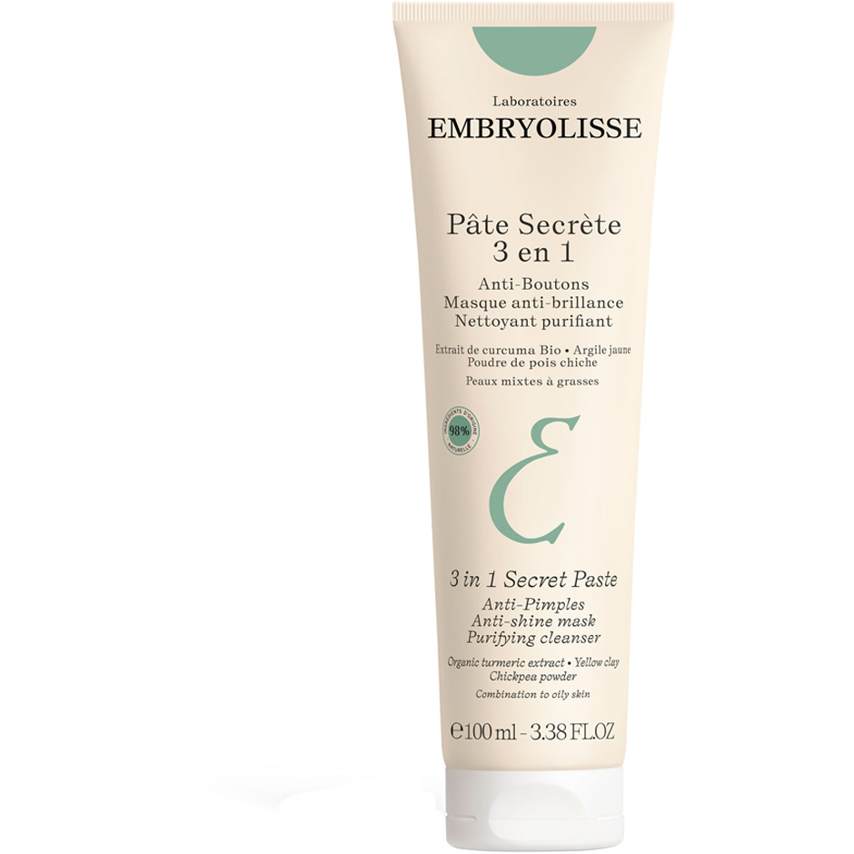 3-In-1 Secret Paste, 100 ml Embryolisse Ansiktsrengöring