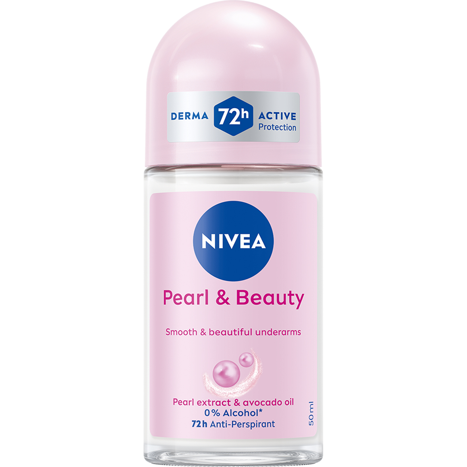 NIVEA Pearl & Beauty Roll-On Deodorant - 50 ml